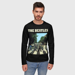 Мужской лонгслив 3D The Beatles - фото 2