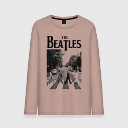 Мужской лонгслив хлопок The Beatles