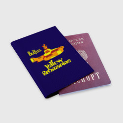 Обложка для паспорта матовая кожа The Beatles. Yellow Submarine - фото 2