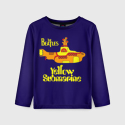 Детский лонгслив 3D The Beatles. Yellow Submarine