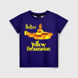 Детская футболка 3D The Beatles. Yellow Submarine