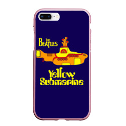 Чехол для iPhone 7Plus/8 Plus матовый The Beatles. Yellow Submarine