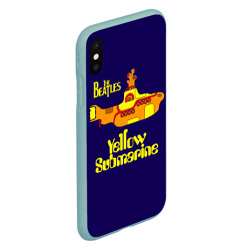 Чехол для iPhone XS Max матовый The Beatles. Yellow Submarine - фото 2