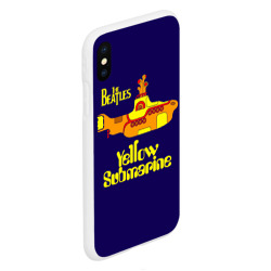 Чехол для iPhone XS Max матовый The Beatles. Yellow Submarine - фото 2