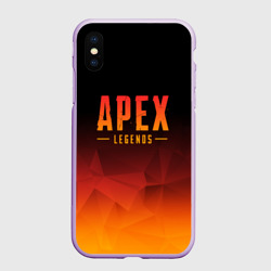 Чехол для iPhone XS Max матовый Apex Legends Апекс Легендс