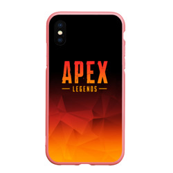 Чехол для iPhone XS Max матовый Apex Legends Апекс Легендс