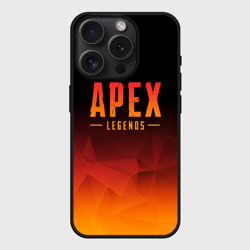 Чехол силиконовый для Apple iPhone 15 Pro матовый Apex Legends Апекс Легендс