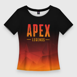 Женская футболка 3D Slim Apex Legends Апекс Легендс