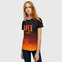 Женская футболка 3D Apex Legends Апекс Легендс - фото 2