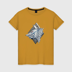 Женская футболка хлопок Space Wolves