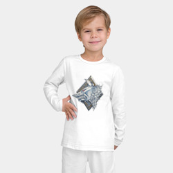 Детская пижама с лонгсливом хлопок Space Wolves - фото 2