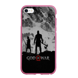 Чехол для iPhone 6/6S матовый God of war