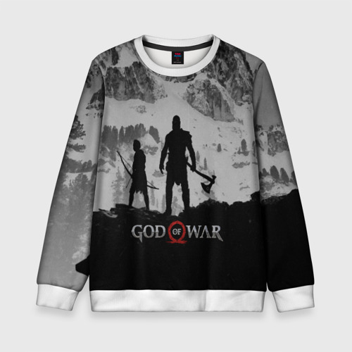Детский свитшот 3D God of war, цвет 3D печать