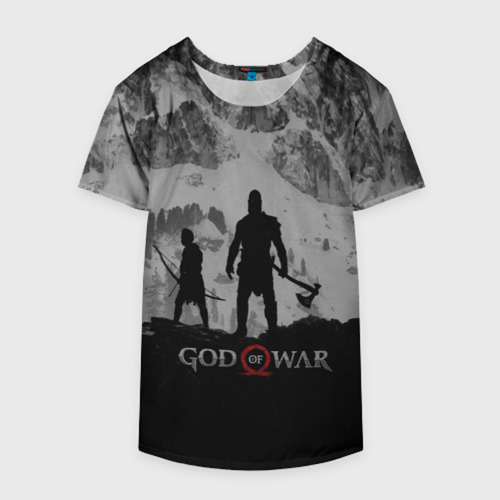 Накидка на куртку 3D God of war, цвет 3D печать - фото 4