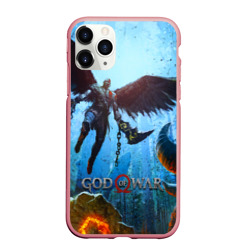 Чехол для iPhone 11 Pro Max матовый God of war