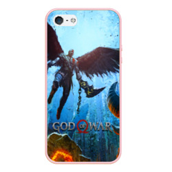 Чехол для iPhone 5/5S матовый God of war