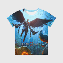 Детская футболка 3D God of war