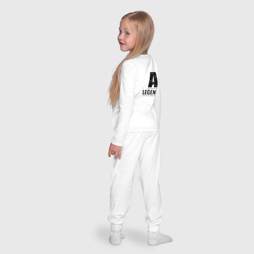 Детская пижама с лонгсливом хлопок Apex Legends, цвет белый - фото 8