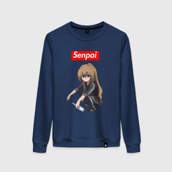 Женский свитшот хлопок Senpai Гопник