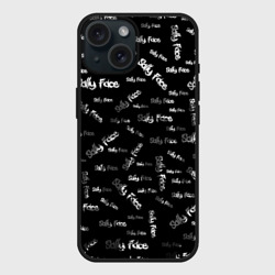 Чехол силиконовый для Apple iPhone 15 матовый Sally Face