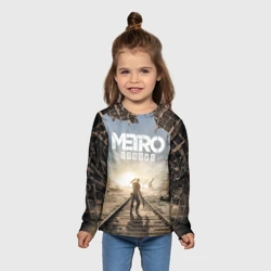 Детский лонгслив 3D Метро Исход - фото 2