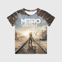 Детская футболка 3D Метро Исход