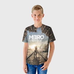 Детская футболка 3D Метро Исход - фото 2