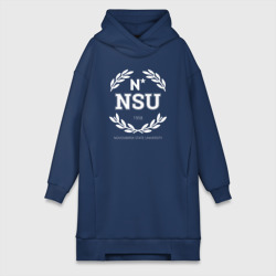 Платье-худи хлопок NSU