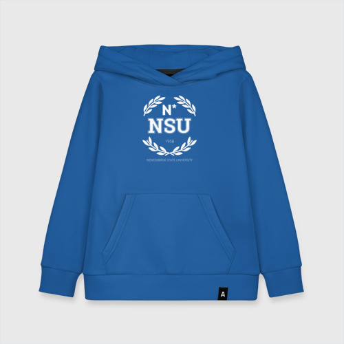 Детская толстовка хлопок NSU, цвет синий