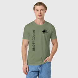 Мужская футболка хлопок Dead by Daylight 2 стороны - фото 2