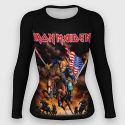 Женский рашгард 3D Iron Maiden