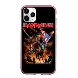 Чехол для iPhone 11 Pro матовый Iron Maiden