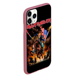 Чехол для iPhone 11 Pro матовый Iron Maiden - фото 2