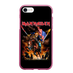 Чехол для iPhone 7/8 матовый Iron Maiden