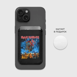 Картхолдер Magsafe магнитный Iron Maiden - фото 2
