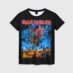 Женская футболка 3D Iron Maiden