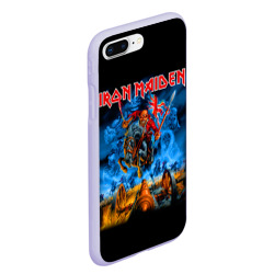 Чехол для iPhone 7Plus/8 Plus матовый Iron Maiden - фото 2