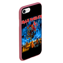 Чехол для iPhone 7/8 матовый Iron Maiden - фото 2