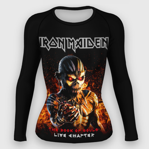 Женский рашгард 3D Iron Maiden, цвет 3D печать