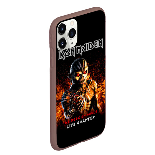 Чехол для iPhone 11 Pro Max матовый Iron Maiden, цвет коричневый - фото 3