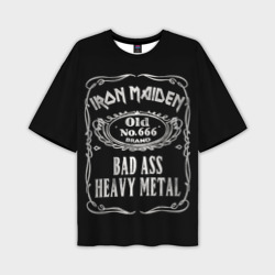 Мужская футболка oversize 3D Iron Maiden