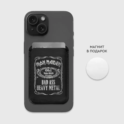 Картхолдер Magsafe магнитный Iron Maiden - фото 2