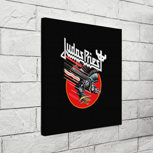 Холст квадратный Judas Priest, цвет 3D печать - фото 3