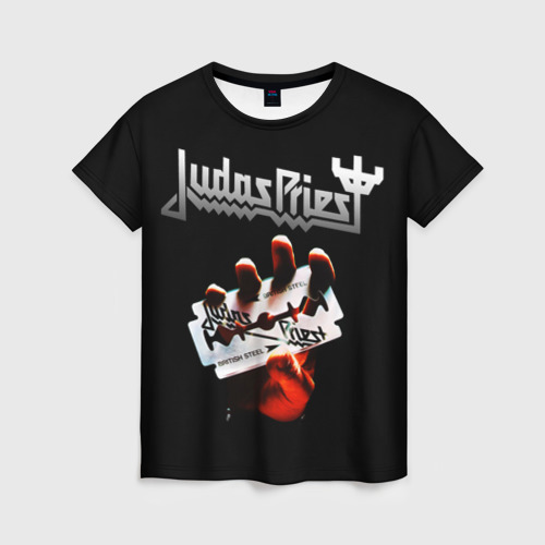 Женская футболка 3D Judas Priest, цвет 3D печать