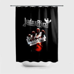 Штора 3D для ванной Judas Priest