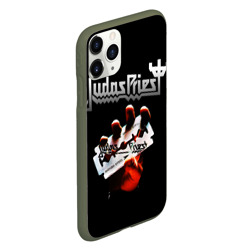 Чехол для iPhone 11 Pro матовый Judas Priest - фото 2