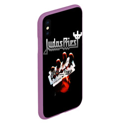 Чехол для iPhone XS Max матовый Judas Priest - фото 2