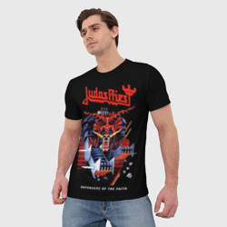 Мужская футболка 3D Judas Priest - фото 2