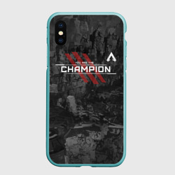 Чехол для iPhone XS Max матовый You Are The Champion