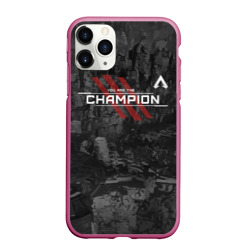 Чехол для iPhone 11 Pro Max матовый You Are The Champion